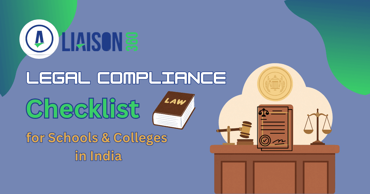 Legal Compliance Checklist for Schools & Colleges in India 2026 — RTE, POCSO, POSH & More